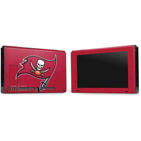 NFL Tampa Bay Buccaneers Distressed Nintendo Switch Bundle Skin