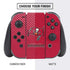 NFL Tampa Bay Buccaneers Distressed Nintendo Switch Bundle Skin