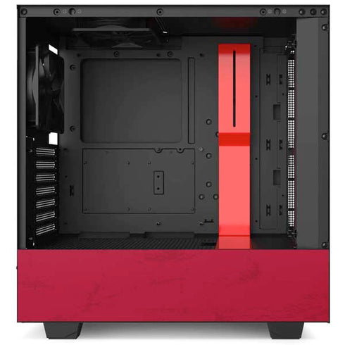 NFL Tampa Bay Buccaneers Distressed NZXT H510 Compact ATX Mid-Tower Case Skin