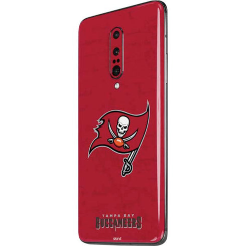NFL Tampa Bay Buccaneers Distressed OnePlus 7 Pro Skin