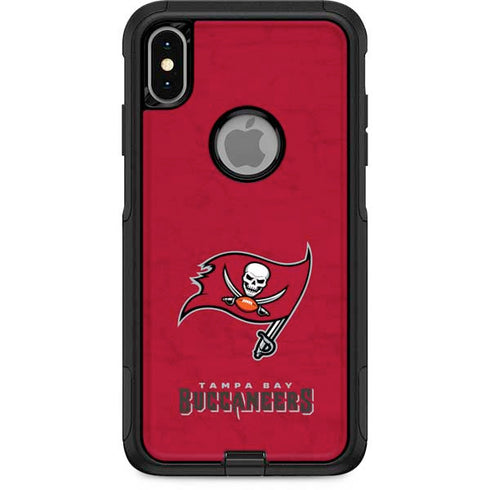NFL Tampa Bay Buccaneers Distressed Otterbox Commuter iPhone Skin