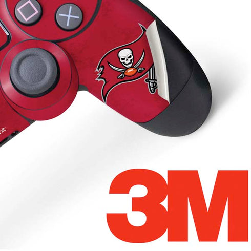 NFL Tampa Bay Buccaneers Distressed PS4 Controller Skin