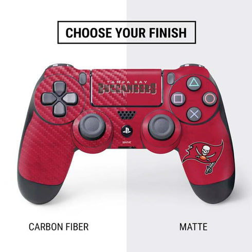 NFL Tampa Bay Buccaneers Distressed PS4 Controller Skin