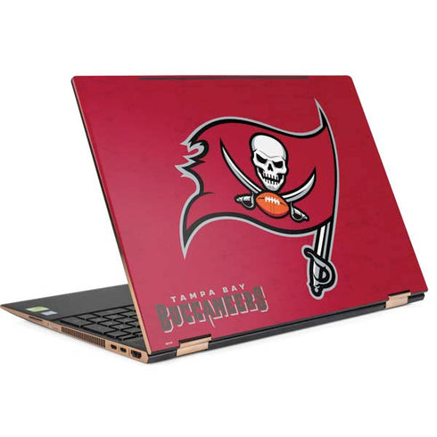 NFL Tampa Bay Buccaneers Distressed HP Spectre Skin