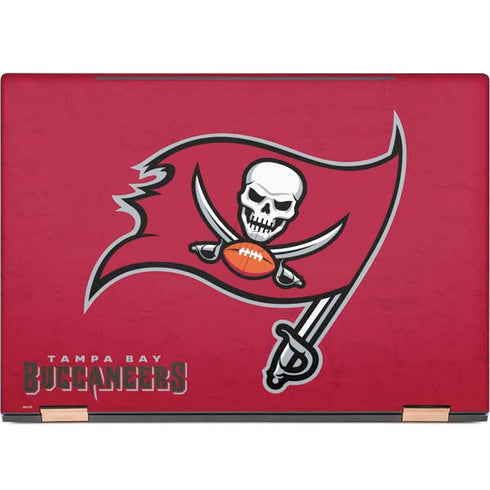 NFL Tampa Bay Buccaneers Distressed HP Spectre Skin