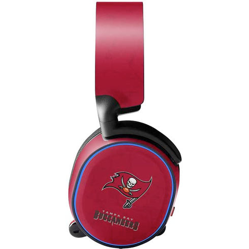 NFL Tampa Bay Buccaneers Distressed SteelSeries Arctis 5 Skin
