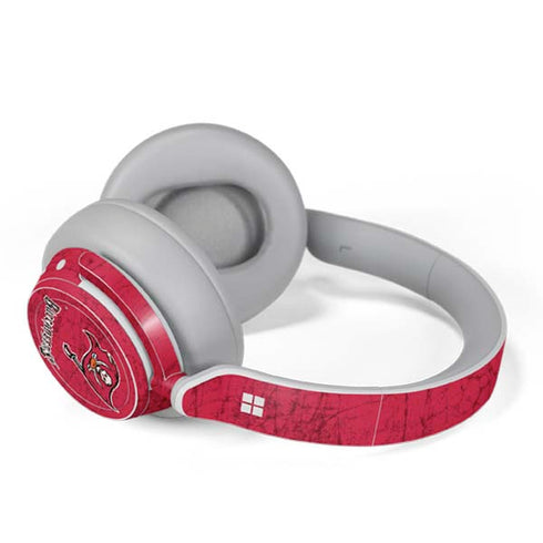 NFL Tampa Bay Buccaneers Distressed Surface Headphones Skin