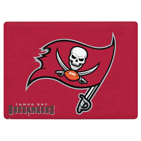 NFL Tampa Bay Buccaneers Distressed Surface Laptop 2 Skin