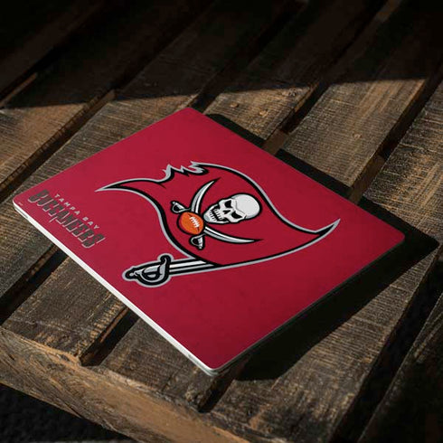 NFL Tampa Bay Buccaneers Distressed Surface Laptop 2 Skin