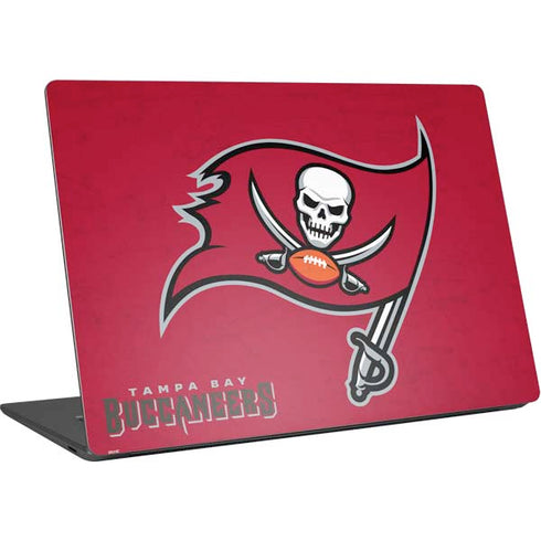 NFL Tampa Bay Buccaneers Distressed Surface Laptop 4 15in Skin