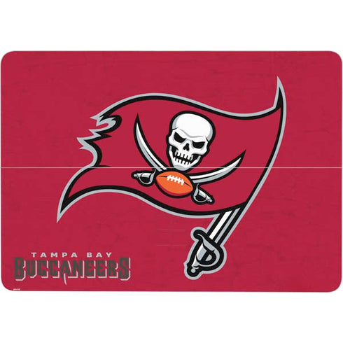 NFL Tampa Bay Buccaneers Distressed Surface Laptop Studio Skin