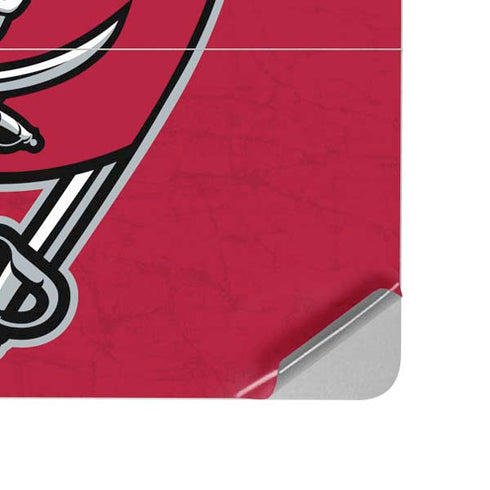 NFL Tampa Bay Buccaneers Distressed Surface Laptop Studio Skin