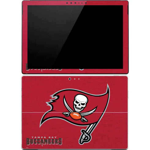 NFL Tampa Bay Buccaneers Distressed Surface Pro 4 Skin