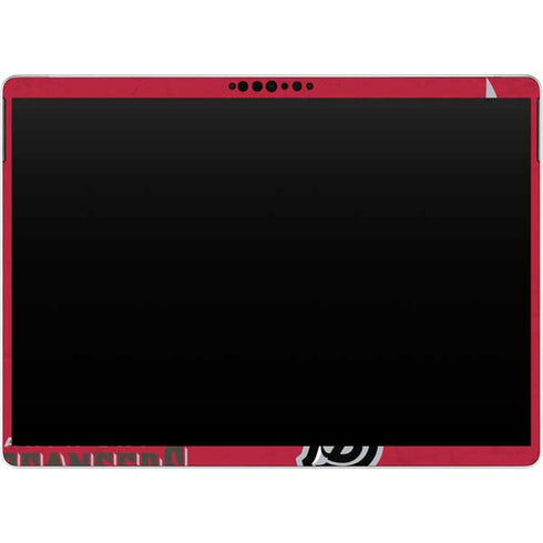 NFL Tampa Bay Buccaneers Distressed Surface Pro 9 Skin