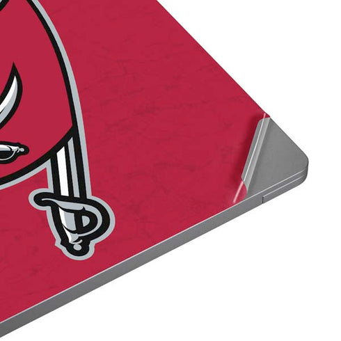 NFL Tampa Bay Buccaneers Distressed Universal Laptop 17in (13.8 x 10in) Skin