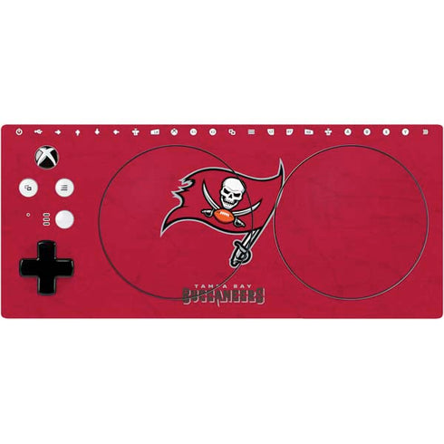 NFL Tampa Bay Buccaneers Distressed Xbox Adaptive Controller Skin