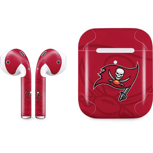 NFL Tampa Bay Buccaneers Double Vision Apple AirPods 2 Skin
