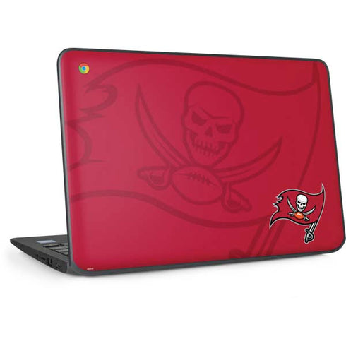 NFL Tampa Bay Buccaneers Double Vision HP Chromebook Skin