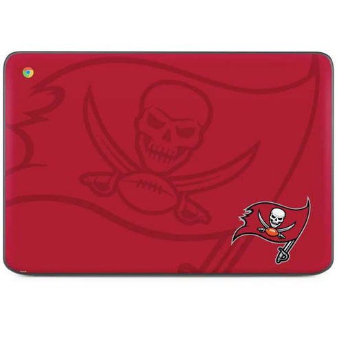 NFL Tampa Bay Buccaneers Double Vision HP Chromebook Skin