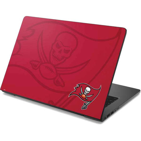 NFL Tampa Bay Buccaneers Double Vision Dell Chromebook Skin