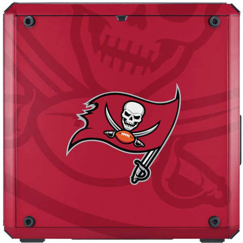 NFL Tampa Bay Buccaneers Double Vision Cooler Master MasterBox Q300L Mini Tower Skin