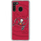 NFL Tampa Bay Buccaneers Double Vision Galaxy A21 Clear Case