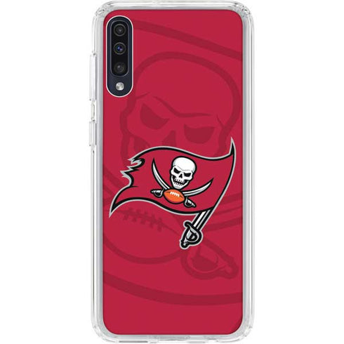 NFL Tampa Bay Buccaneers Double Vision Galaxy A50 Clear Case