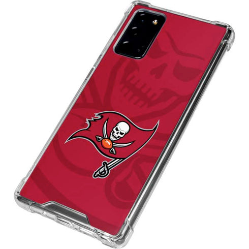 NFL Tampa Bay Buccaneers Double Vision Galaxy Note20 5G Clear Case