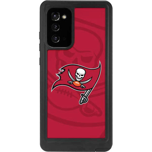 NFL Tampa Bay Buccaneers Double Vision Galaxy Note20 5G Waterproof Case