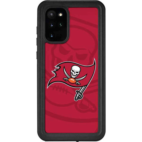 NFL Tampa Bay Buccaneers Double Vision Galaxy S20 Plus Waterproof Case