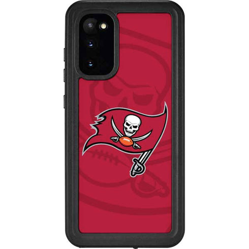 NFL Tampa Bay Buccaneers Double Vision Galaxy S20 Waterproof Case