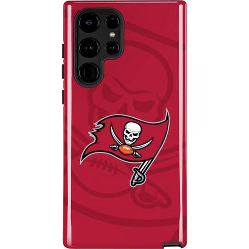 NFL Tampa Bay Buccaneers Double Vision Galaxy S22 Ultra Pro Case