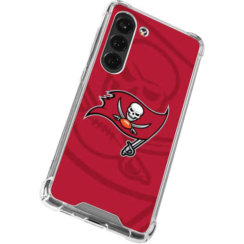NFL Tampa Bay Buccaneers Double Vision Galaxy S23 Clear Case