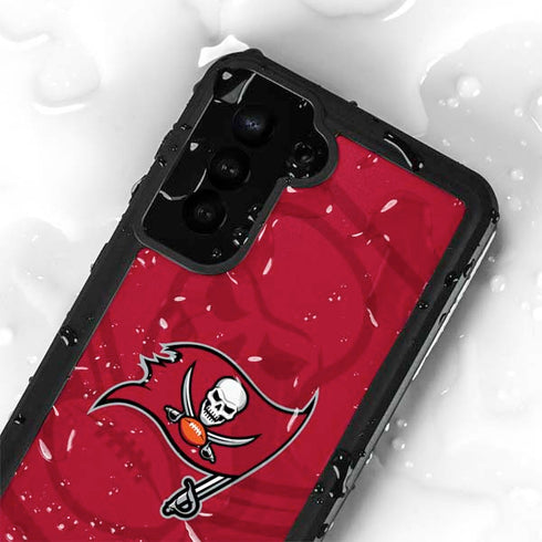 NFL Tampa Bay Buccaneers Double Vision Galaxy S23 Plus Waterproof Case