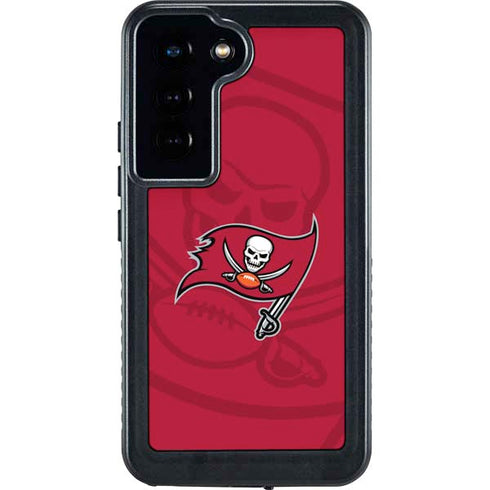 NFL Tampa Bay Buccaneers Double Vision Galaxy S23 Waterproof Case