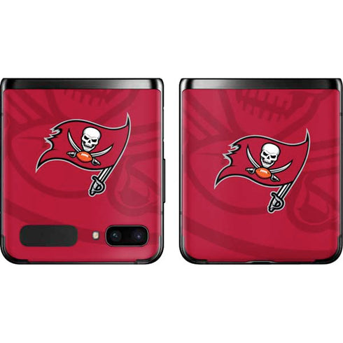 NFL Tampa Bay Buccaneers Double Vision Galaxy Z Flip Skin