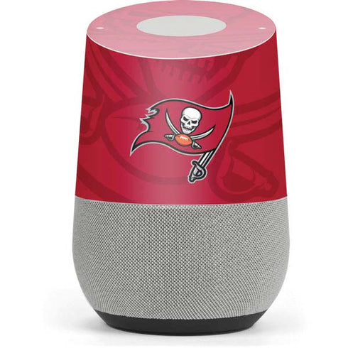 NFL Tampa Bay Buccaneers Double Vision Google Home Skin