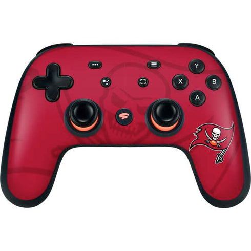 NFL Tampa Bay Buccaneers Double Vision Google Stadia Controller Skin