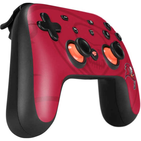 NFL Tampa Bay Buccaneers Double Vision Google Stadia Controller Skin