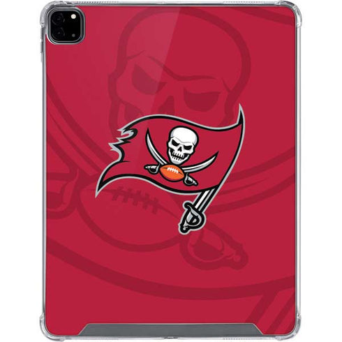 NFL Tampa Bay Buccaneers Double Vision iPad Pro 12.9in (2020) Clear Case