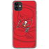 NFL Tampa Bay Buccaneers Double Vision iPhone 11 Clear Case