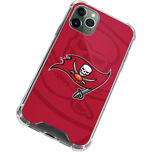 NFL Tampa Bay Buccaneers Double Vision iPhone 11 Pro Max Clear Case