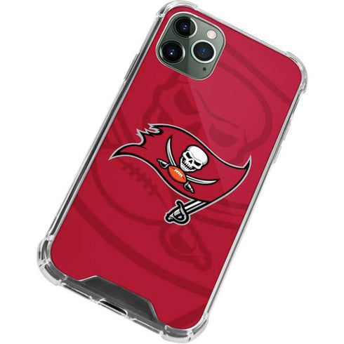 NFL Tampa Bay Buccaneers Double Vision iPhone 12 Pro Max Clear Case