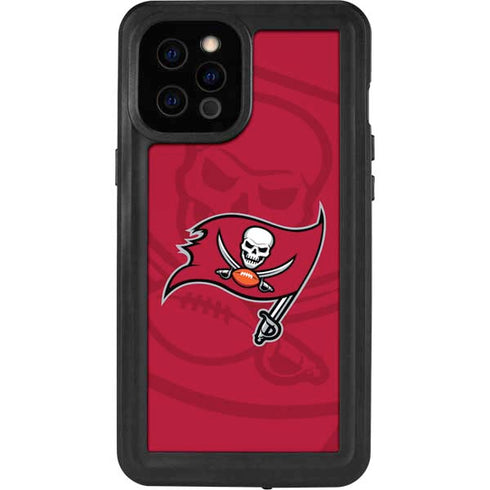NFL Tampa Bay Buccaneers Double Vision iPhone 12 Pro Max Waterproof Case