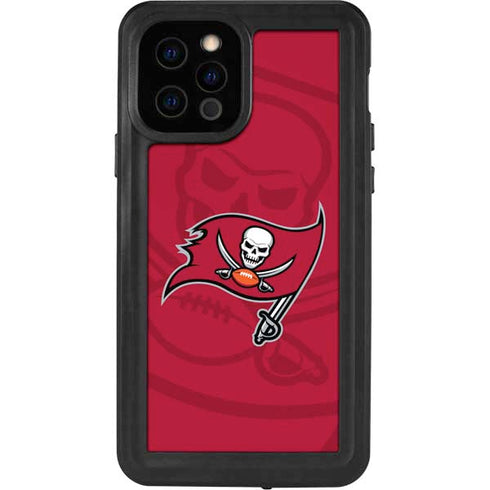 NFL Tampa Bay Buccaneers Double Vision iPhone 12 Pro Waterproof Case