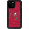 NFL Tampa Bay Buccaneers Double Vision iPhone 13 Mini Waterproof Case