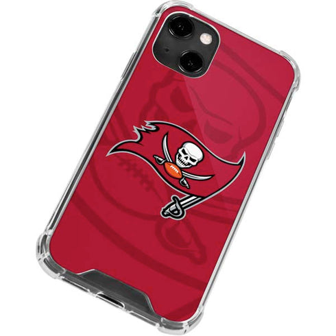 NFL Tampa Bay Buccaneers Double Vision iPhone 14 Clear Case