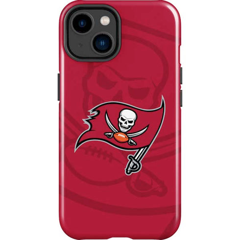 NFL Tampa Bay Buccaneers Double Vision iPhone 15 Plus Impact Case