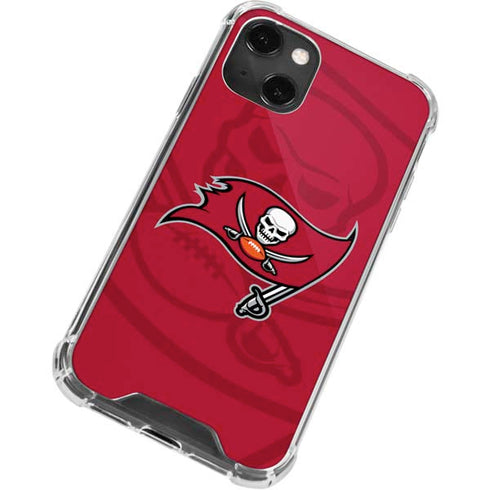 NFL Tampa Bay Buccaneers Double Vision iPhone 14 Plus Clear Case