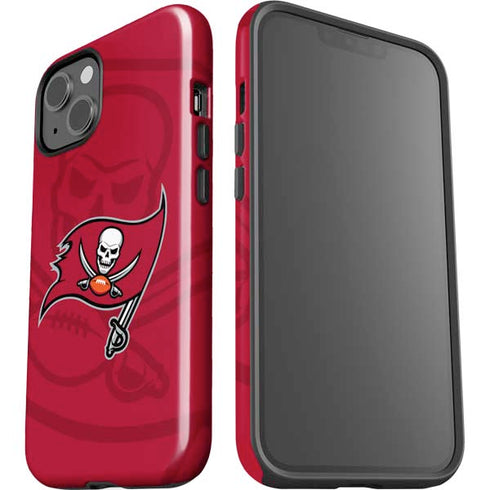 NFL Tampa Bay Buccaneers Double Vision iPhone 15 Impact Case